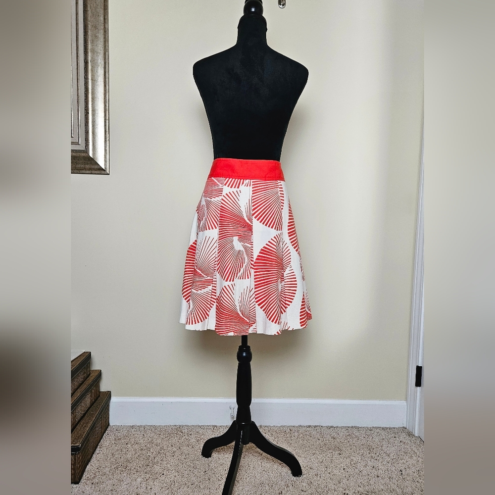 NFS Diane Von Furstenberg Sundial Pleated Wrap Skirt - Picture 4 of 13